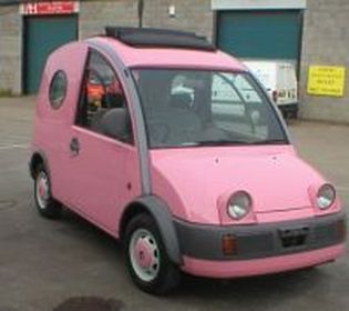 pink nissan s cargo escargot for sale