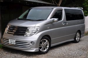 Nissan elgrand rider for sale silver.