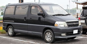 toyota regius and toyota granvia for sale uk registered