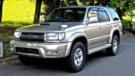 Toyota Hilux Surf for sale UK registered Algys Autos UK. best value Hilux Surf in silver.