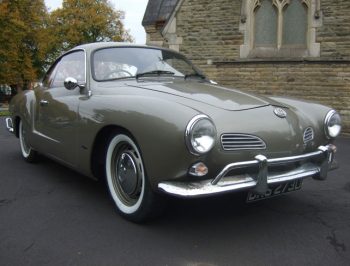 Grey VW Karmann Ghia Classic algys autos UK