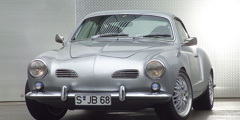 vw karmann ghia with porsche engine