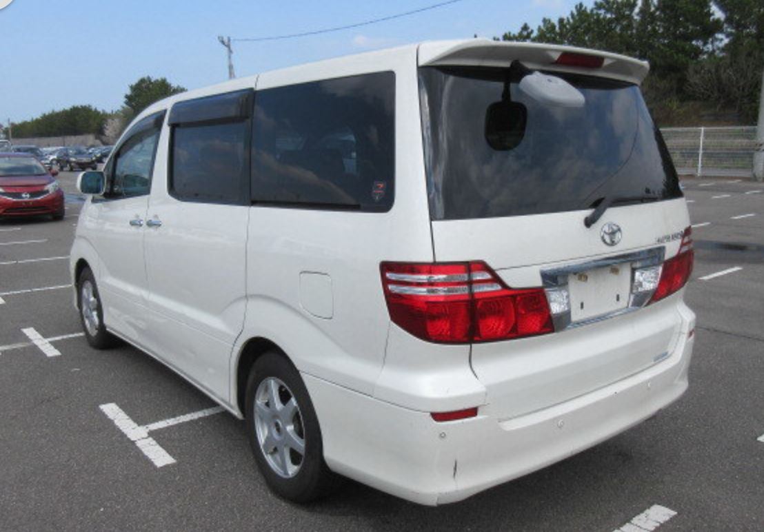 Toyota Alphard disabled supplied for sale fully UK registered direct from Imports
