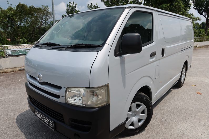 Toyota Hiace supplied for sale fully UK registered direct from Imports