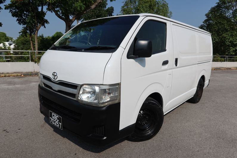 Toyota Hiace supplied for sale fully UK registered direct from Imports