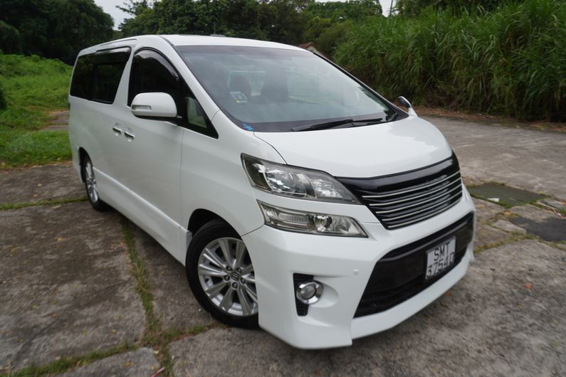Toyota Vellfire supplied for sale fully UK registered direct from Japan with V5 and Mot, algys autos best value Toyota Vellfire in UK, fact!