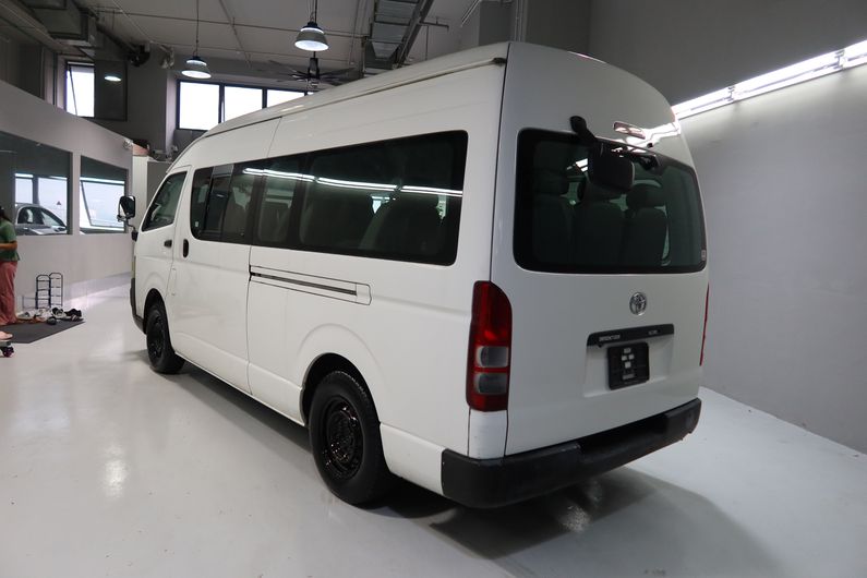 Toyota Hiace Commuter supplied for sale fully UK registered direct from Imports