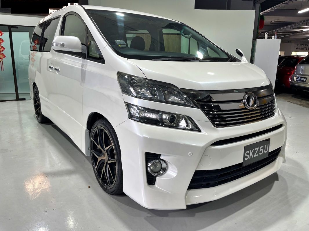 Toyota Vellfire for sale, direct Import supplied fully UK reg. Best Toyota Vellfire UK prices. Fact!