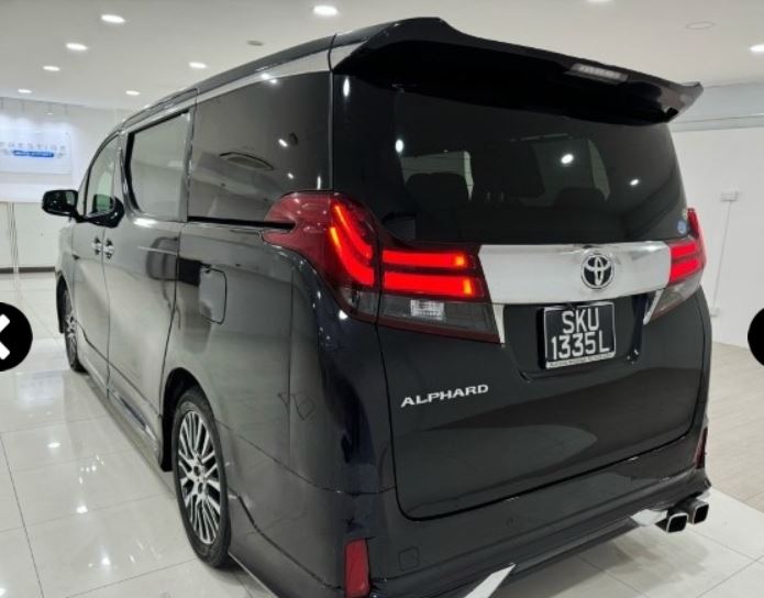 Toyota Alphard for sale UK registered