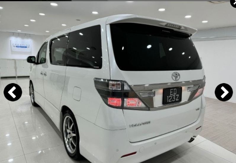 Toyota Vellfire for sale, direct Import supplied fully UK reg. Best Toyota Vellfire UK prices. Fact!