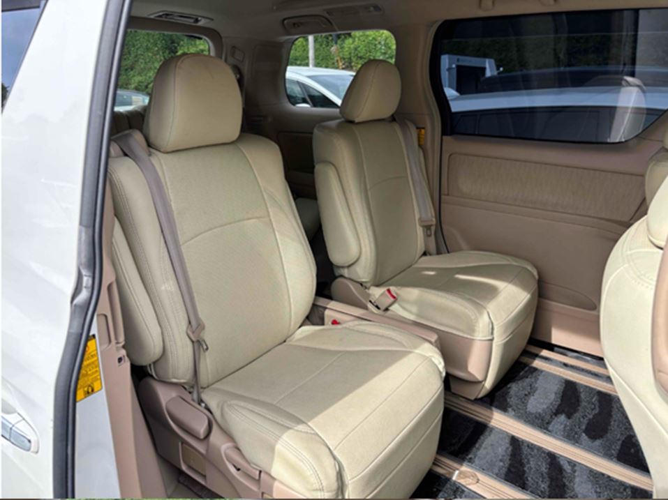 Toyota Vellfire Hybrid for sale, direct Import supplied fully UK reg. Best Toyota Vellfire Hybrid UK prices. Fact!