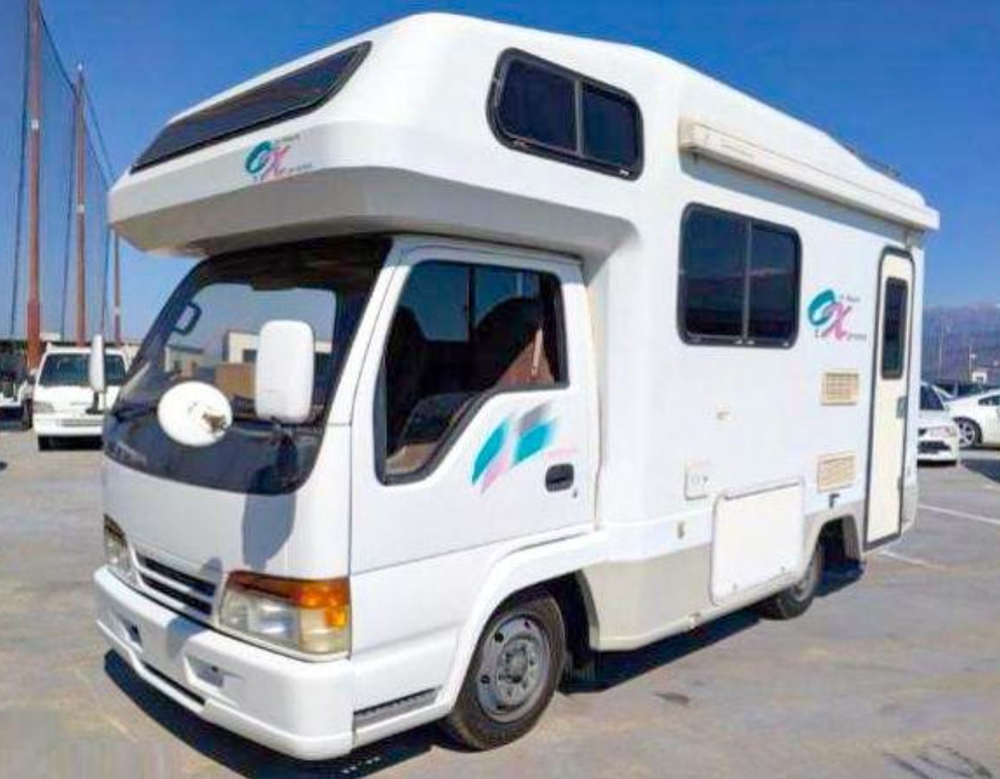 Isuzu Elf Campervan for sale, direct Import supplied fully UK reg. Best Isuzu Elf Campervan UK prices. Fact!