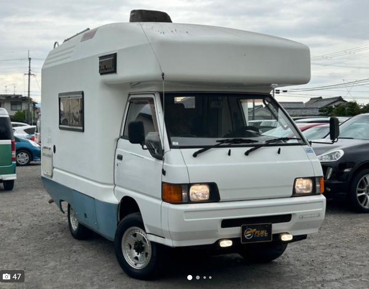 Mitsubishi Delica Truck Camper for sale, direct Import supplied fully UK reg. Best Mitsubishi Delica Truck Camper UK prices. Fact!
