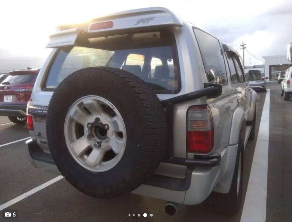 Toyota Hilux Surf for sale, direct Import supplied fully UK reg. Best Toyota Hilux Surf UK prices. Fact!