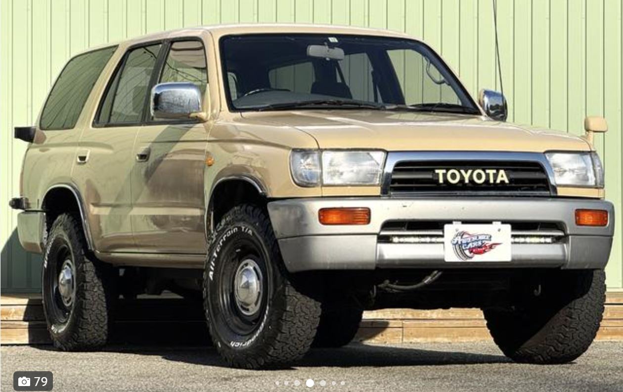 Toyota Hilux Surf for sale, direct Import supplied fully UK reg. Best Toyota Hilux Surf UK prices. Fact!