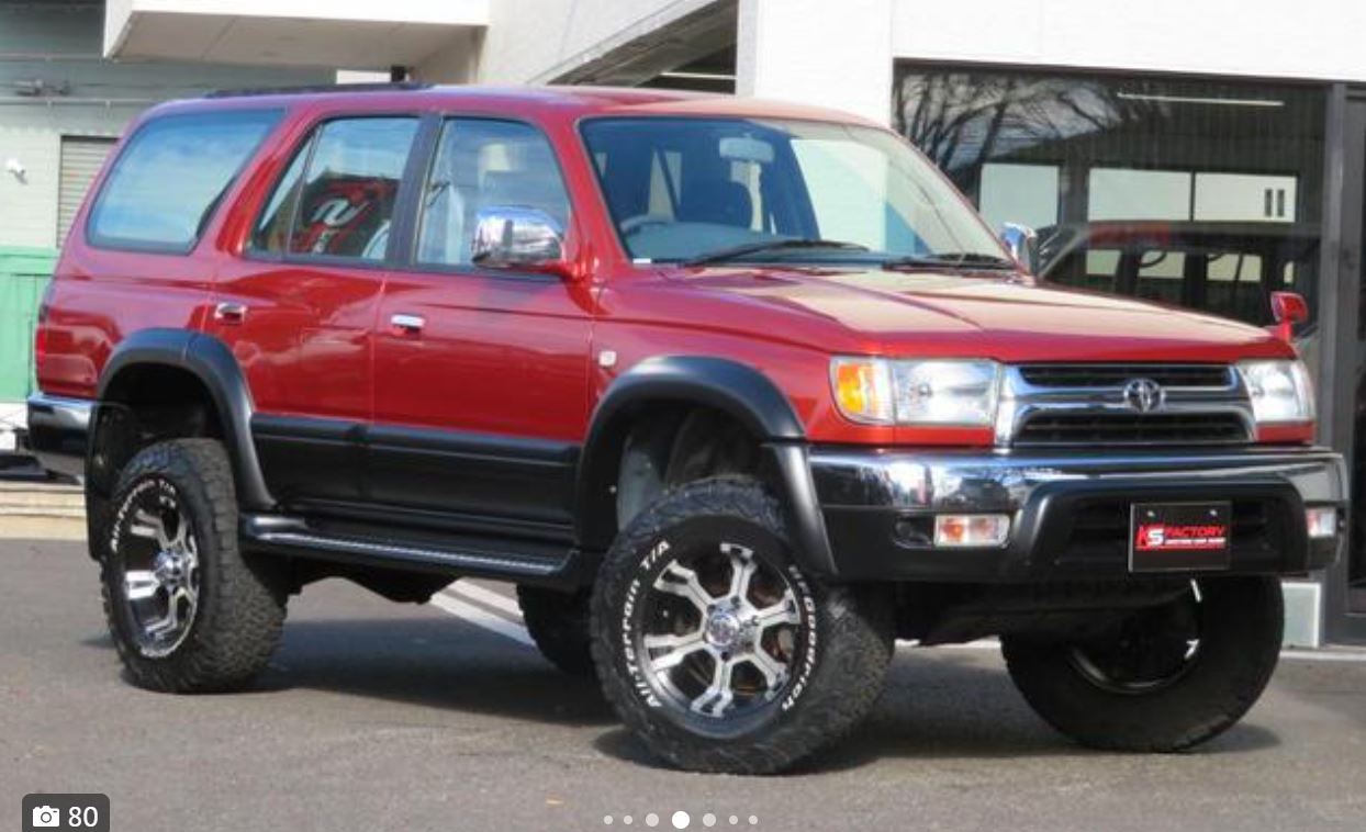 Toyota Hilux Surf for sale, direct Import supplied fully UK reg. Best Toyota Hilux Surf UK prices. Fact!