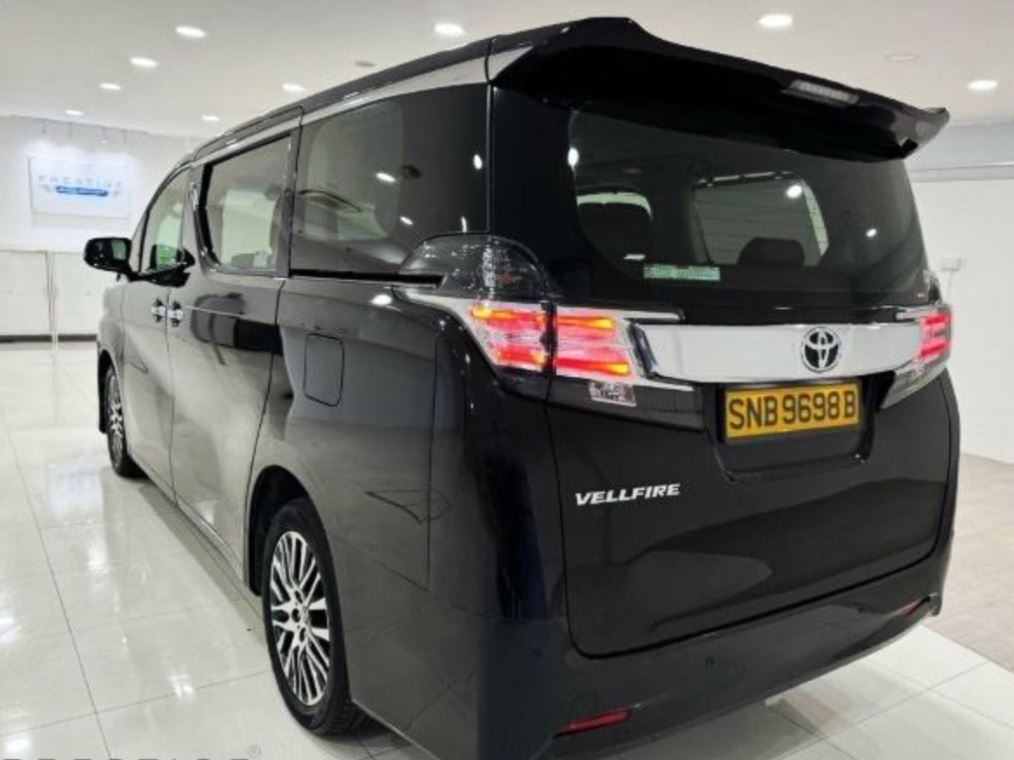 Toyota Vellfire for sale, direct Import supplied fully UK reg. Best Toyota Vellfire UK prices. Fact!