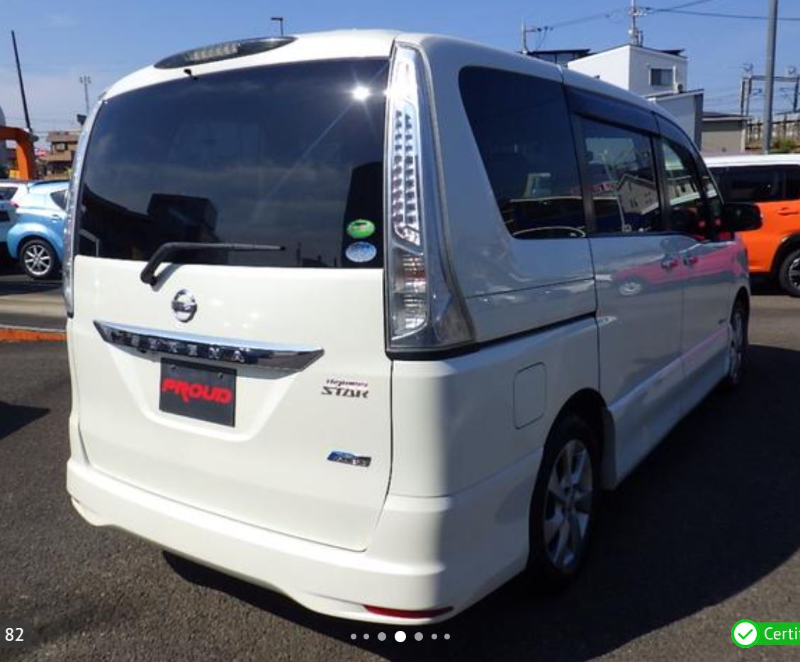 Nissan Serena Hybrid for sale, direct Import supplied fully UK reg. Best Nissan Serena UK prices. Fact!