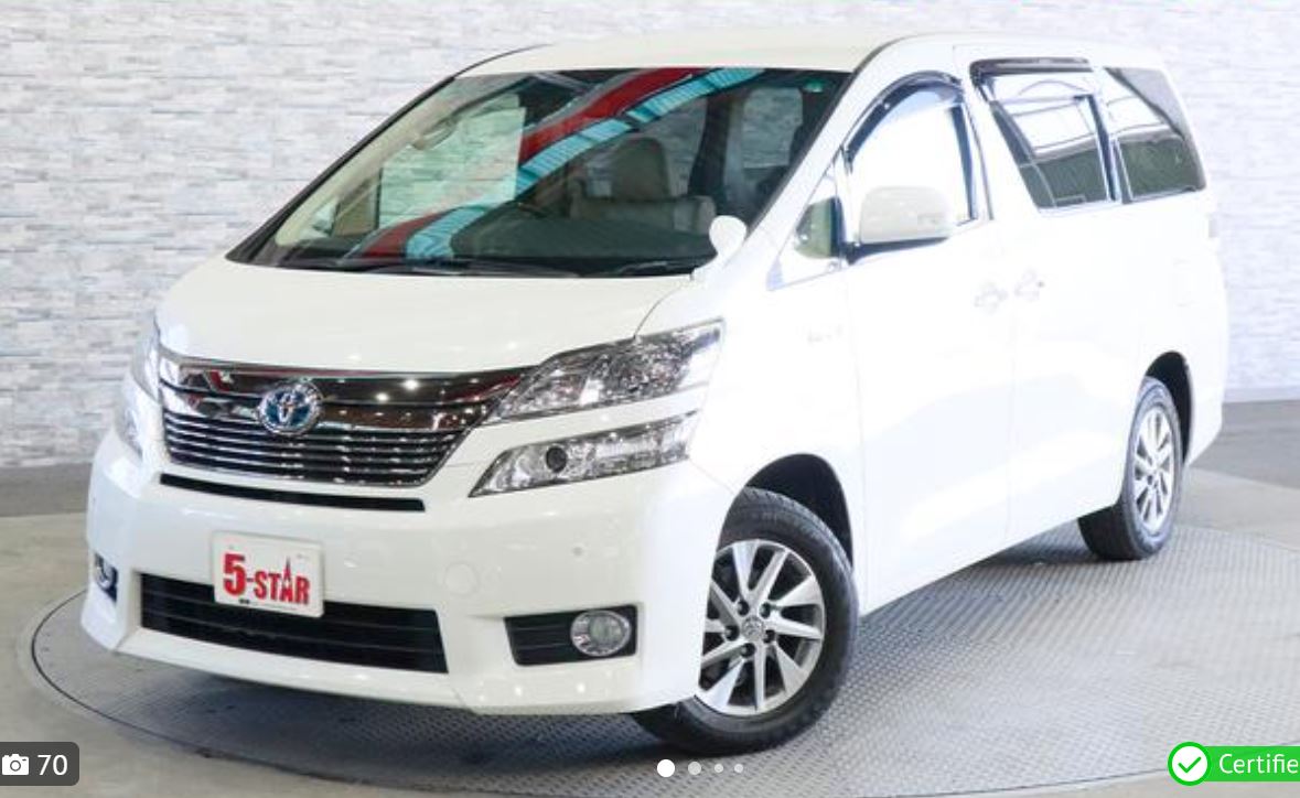 Toyota Vellfire Hybrid for sale, direct Import supplied fully UK reg. Best Toyota Vellfire Hybrid UK prices. Fact!