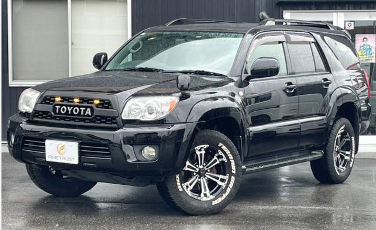 Toyota Hilux Surf for sale, direct Import supplied fully UK reg. Best Toyota Hilux Surf UK prices. Fact!