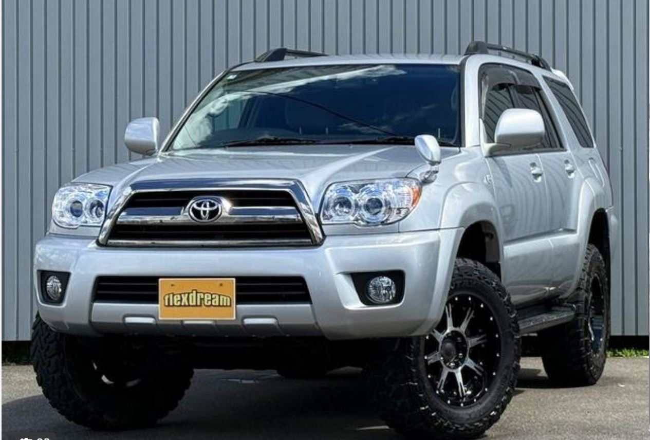 Toyota Hilux Surf for sale, direct Import supplied fully UK reg. Best Toyota Hilux Surf UK prices. Fact!
