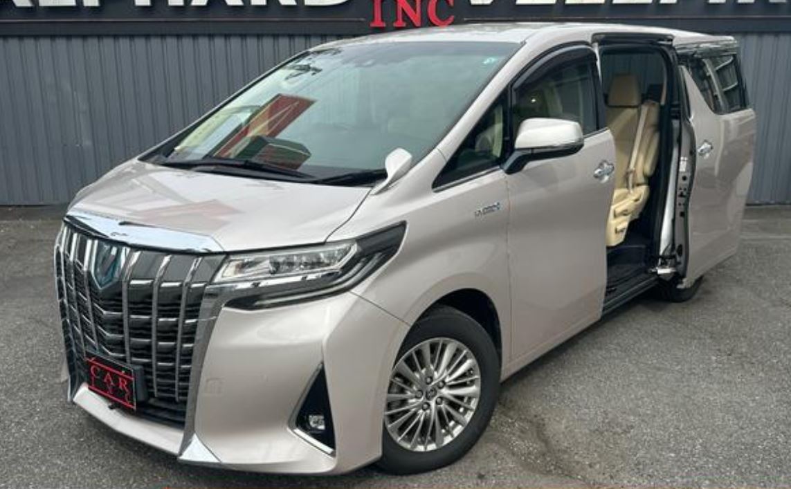 Toyota Alphard Hybrid for sale, direct Import supplied fully UK reg. Best Toyota Alphard Hybrid UK prices. Fact!