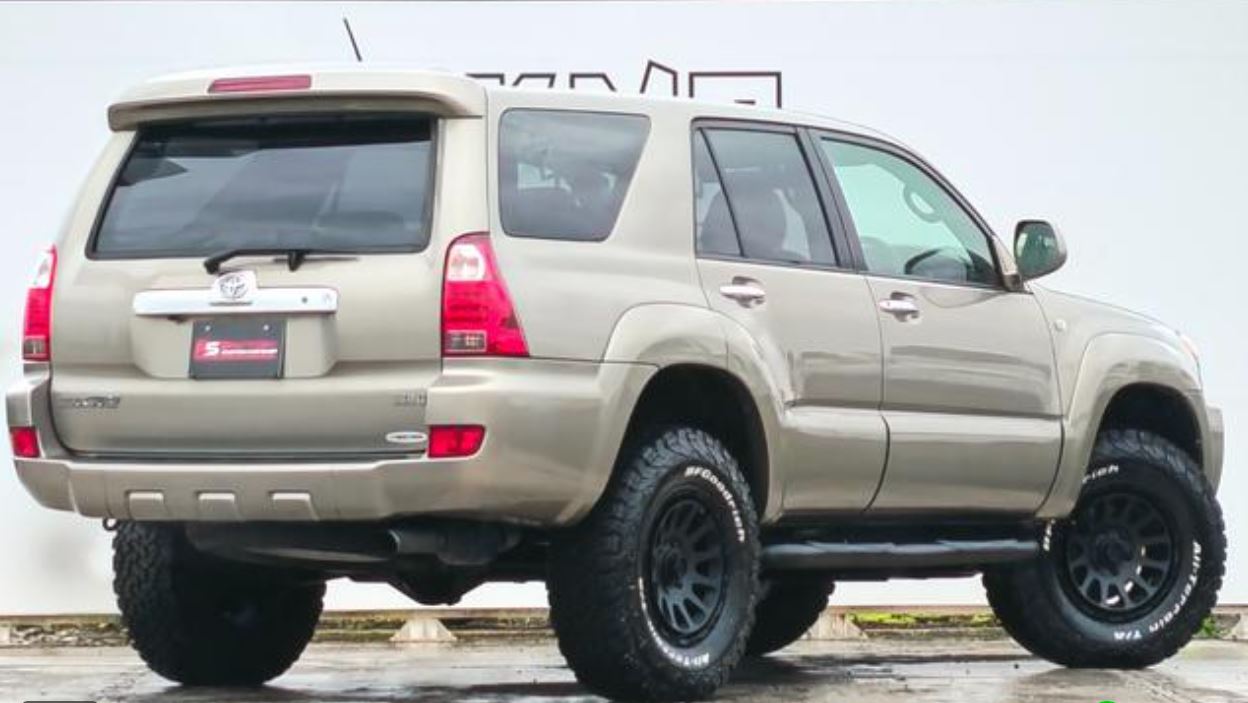 Toyota Hilux Surf for sale, direct Import supplied fully UK reg. Best Toyota Hilux Surf UK prices. Fact!